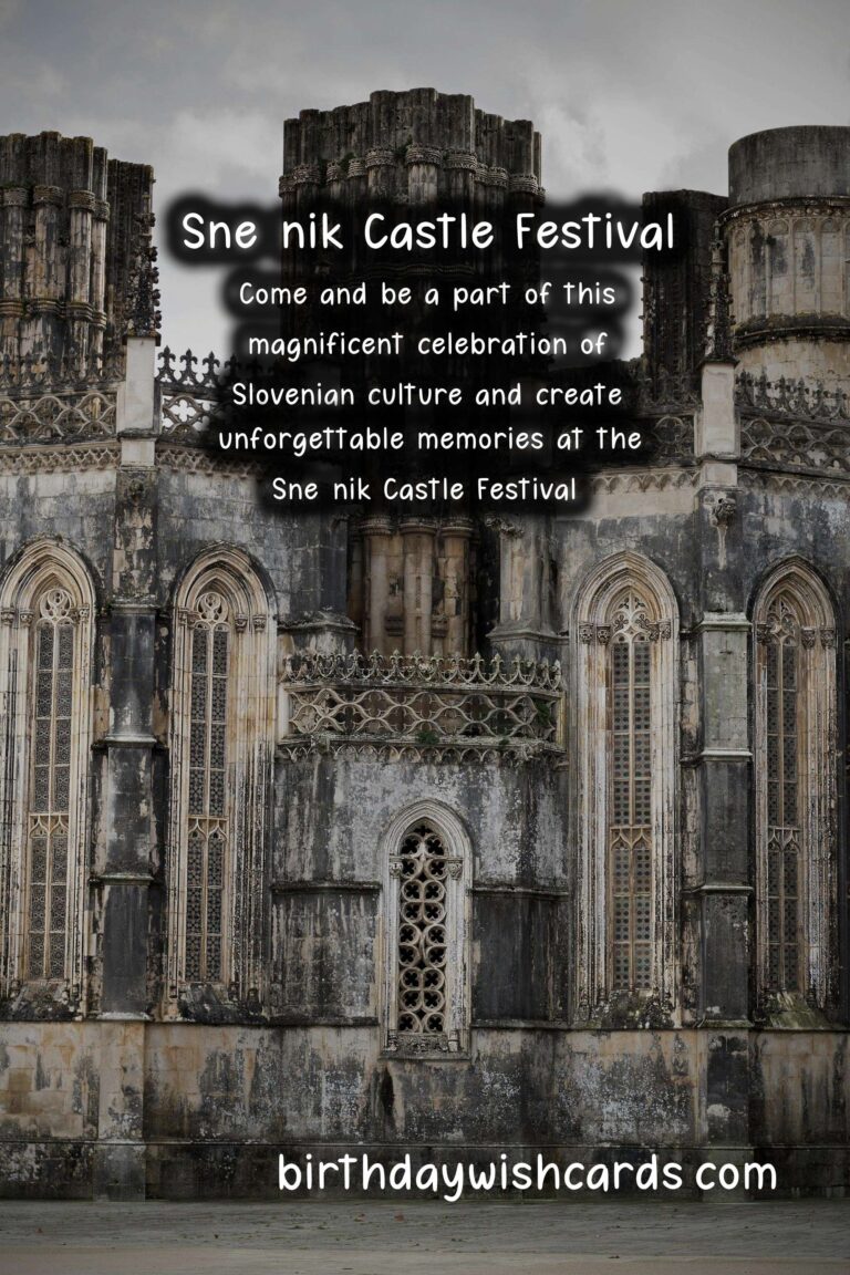 Discover the Rich Culture of Slovenia at the Snežnik Castle Festival in Late June/Early July