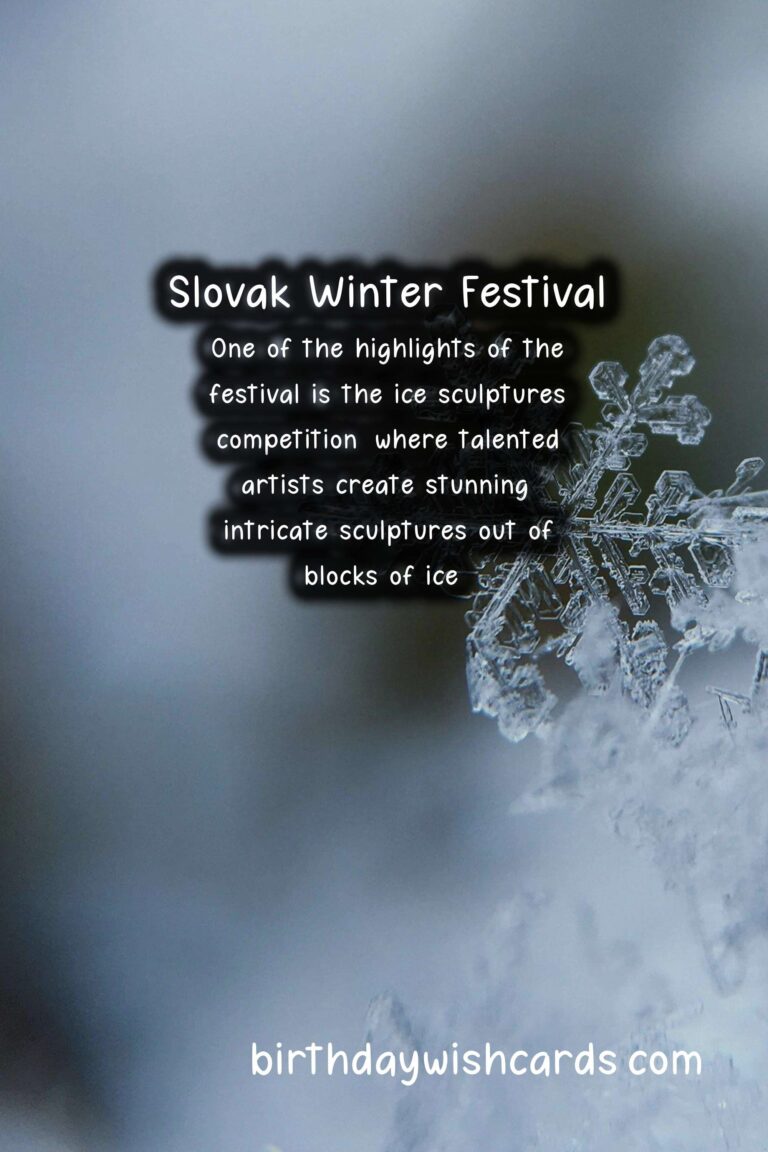 Experience the Beauty and Magic of Slovak Winter Festival in February