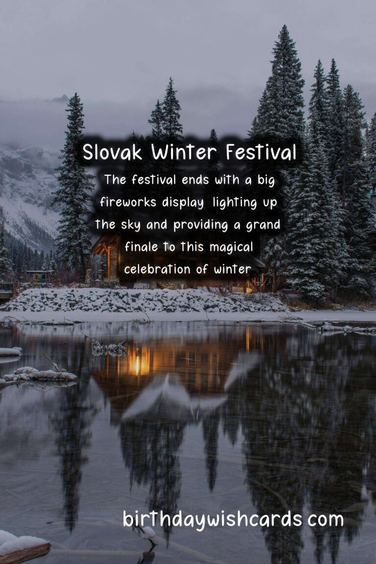 Experience the Beauty and Magic of Slovak Winter Festival in February
