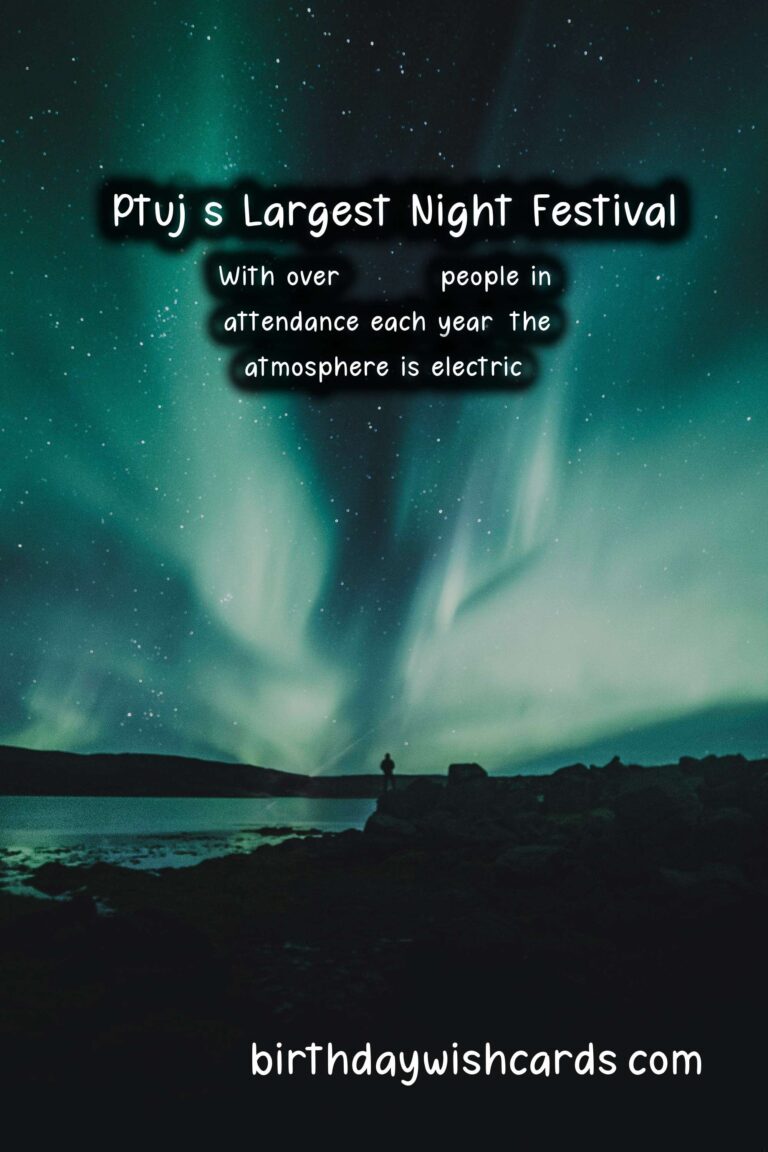 Experience the Excitement at Ptuj’s Largest Night Festival