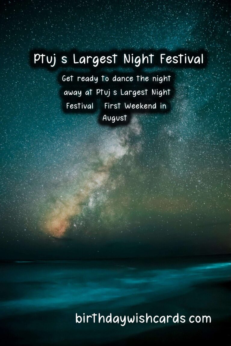 Experience the Excitement at Ptuj’s Largest Night Festival