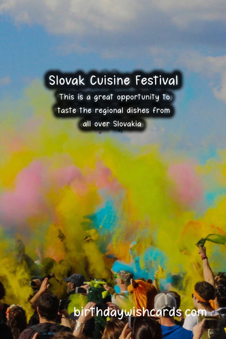 Experience the Flavorful Slovak Cuisine at the September 6-8 Festival