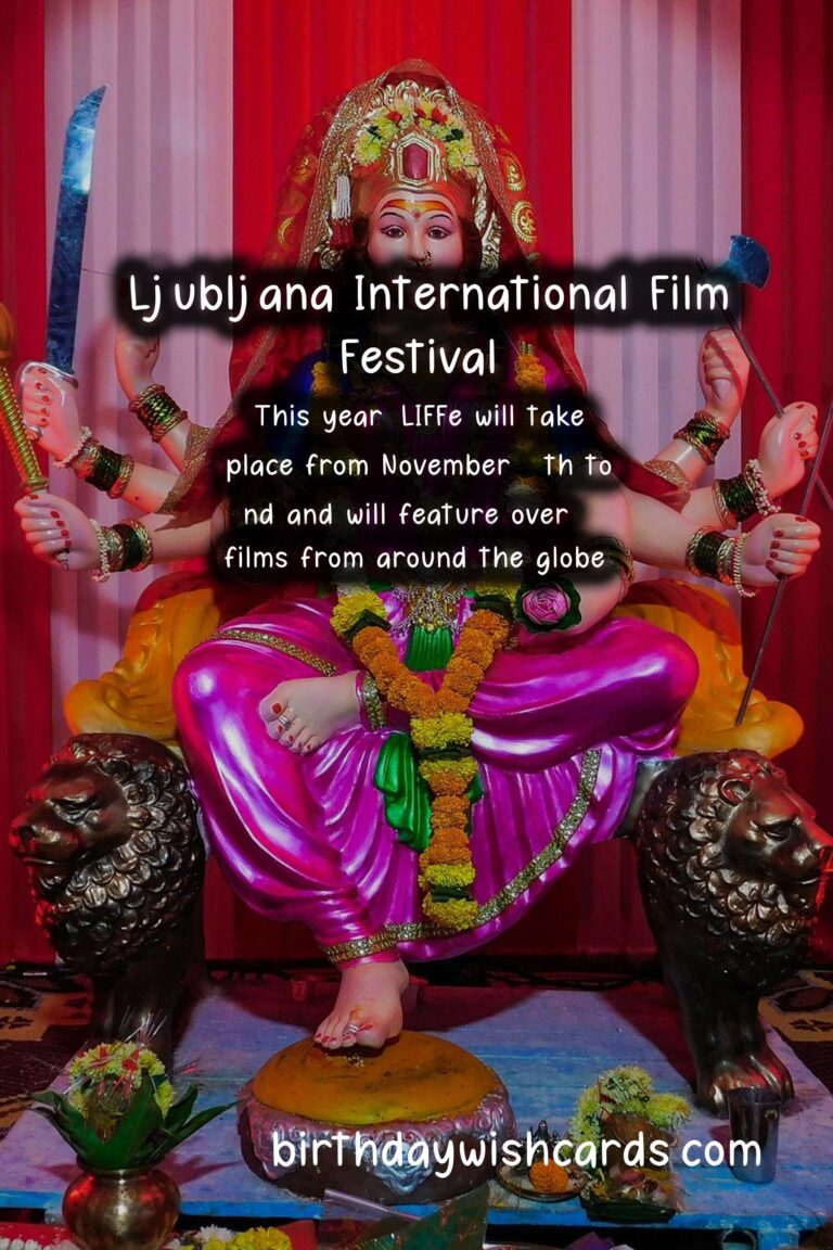 Experience the Magic of Ljubljana International Film Festival Late November