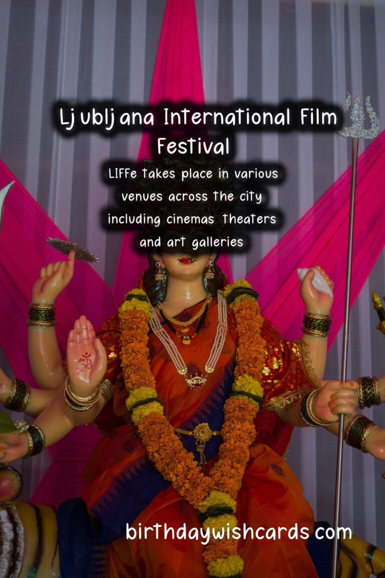 Experience the Magic of Ljubljana International Film Festival Late November