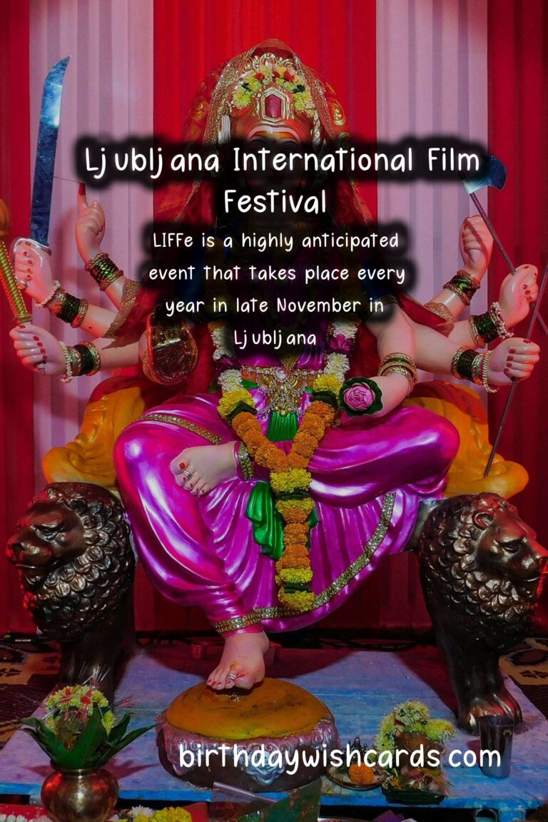 Experience the Magic of Ljubljana International Film Festival Late November