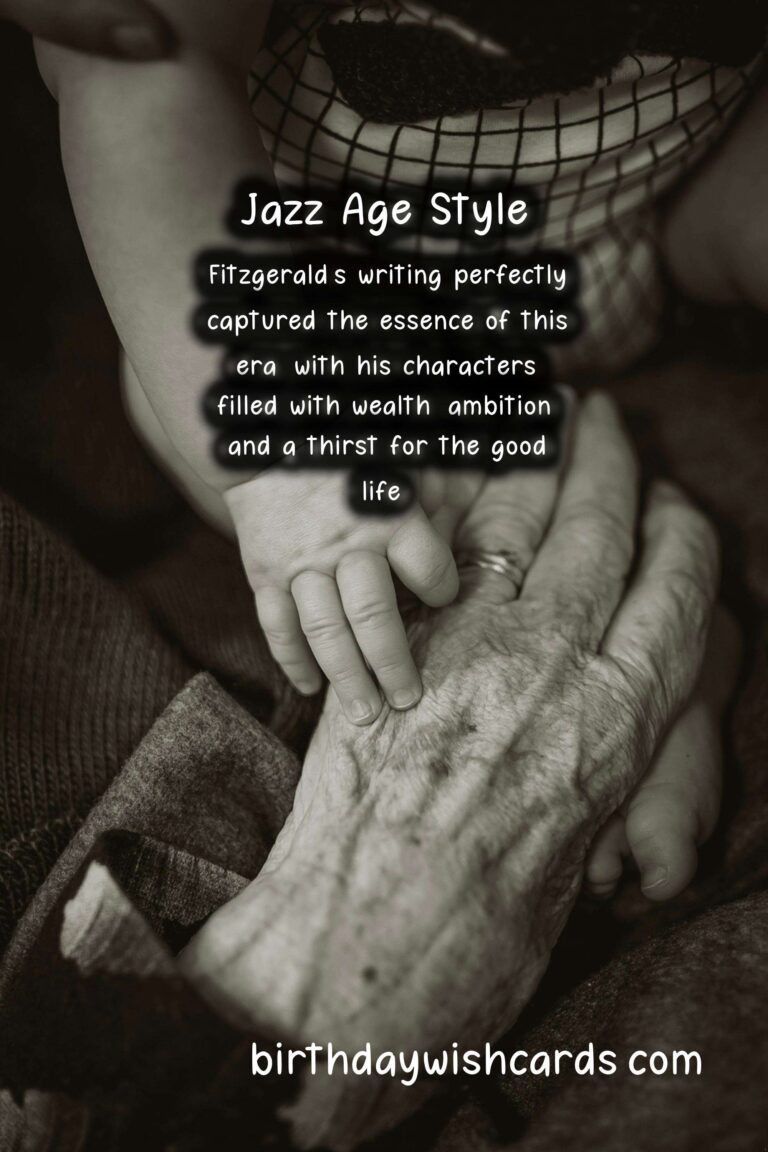 F. Scott Fitzgerald Birthday Wishes: Jazz Age Quotes and Gatsby Glamour