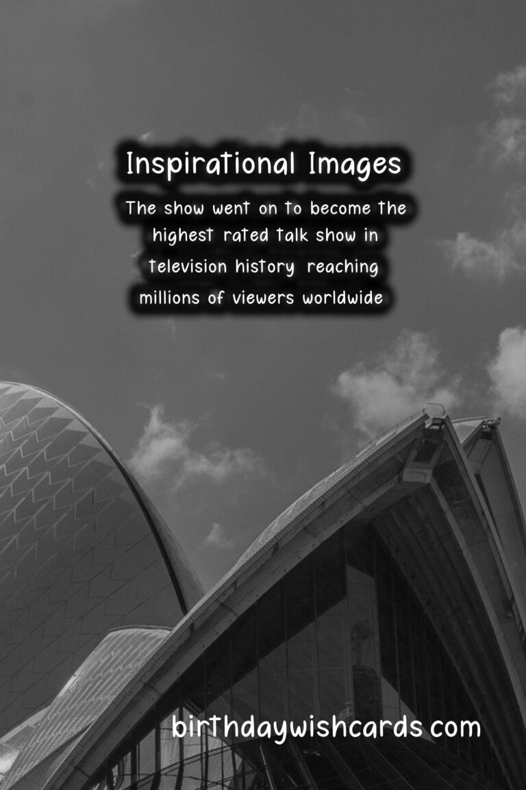 Happy Birthday, Oprah Winfrey: Inspirational Leader Facts and Iconic Images