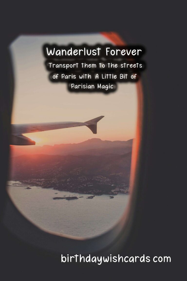 Here are titles for ‘Travel-Inspired Wishes’