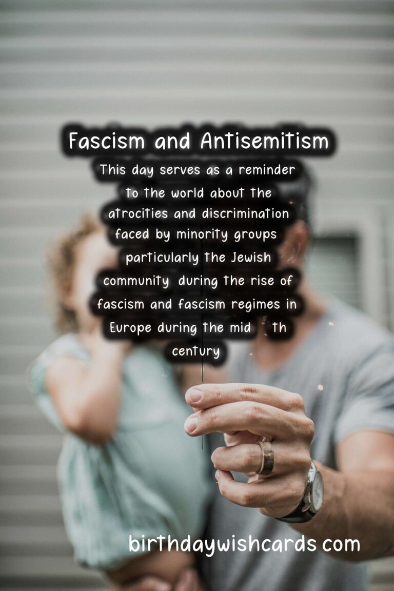 International Day Against Fascism and Antisemitism - April 13