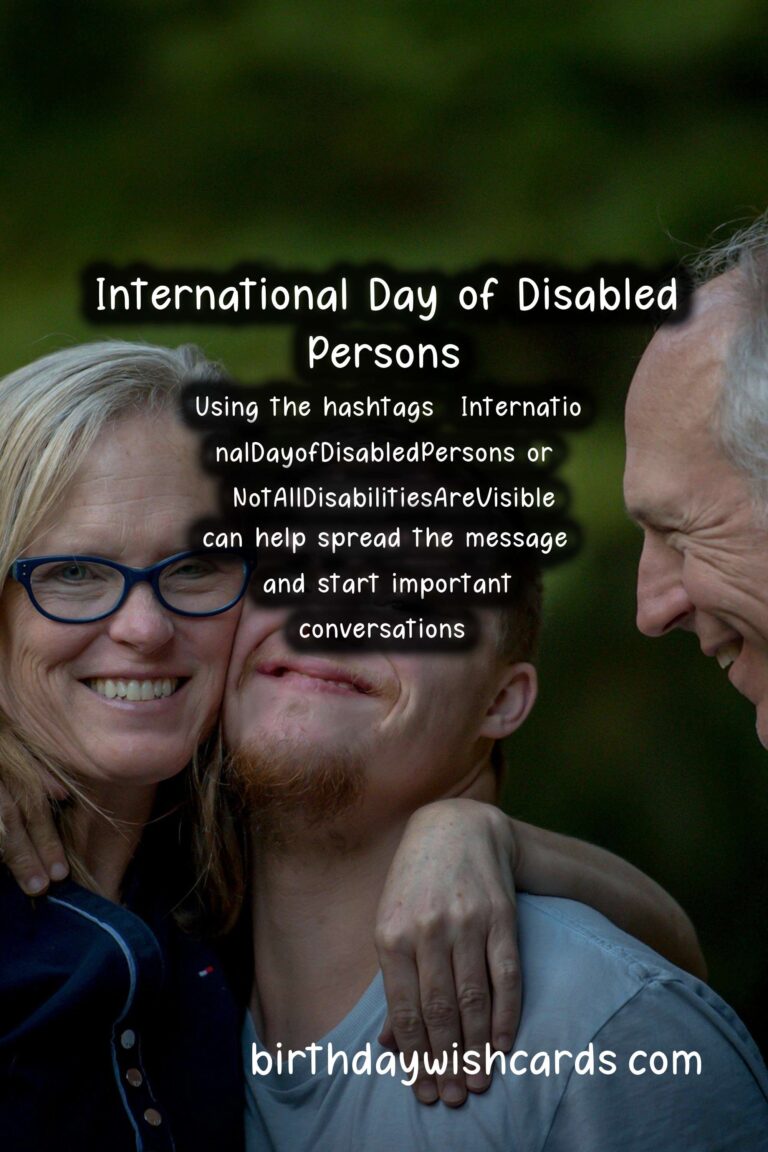 International Day of Disabled Persons: A Celebration of Diversity and Inclusion