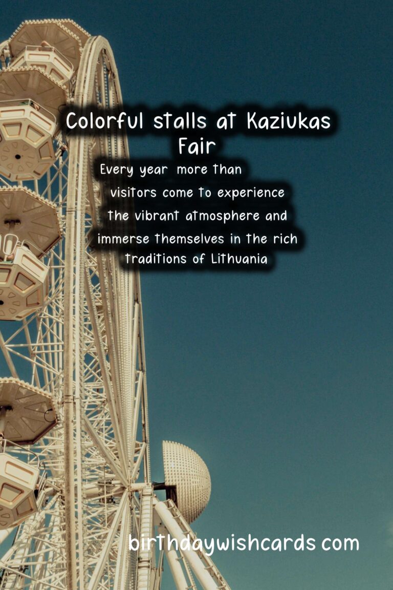 Kaziukas Fair - A Colorful Celebration of Culture, Crafts, and Cuisine