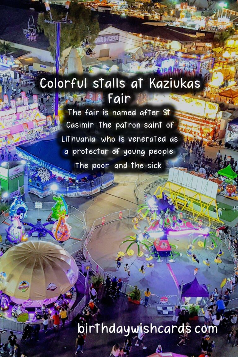 Kaziukas Fair – A Colorful Celebration of Culture, Crafts, and Cuisine