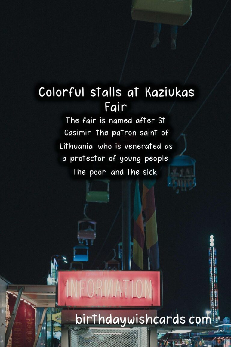 Kaziukas Fair - A Colorful Celebration of Culture, Crafts, and Cuisine