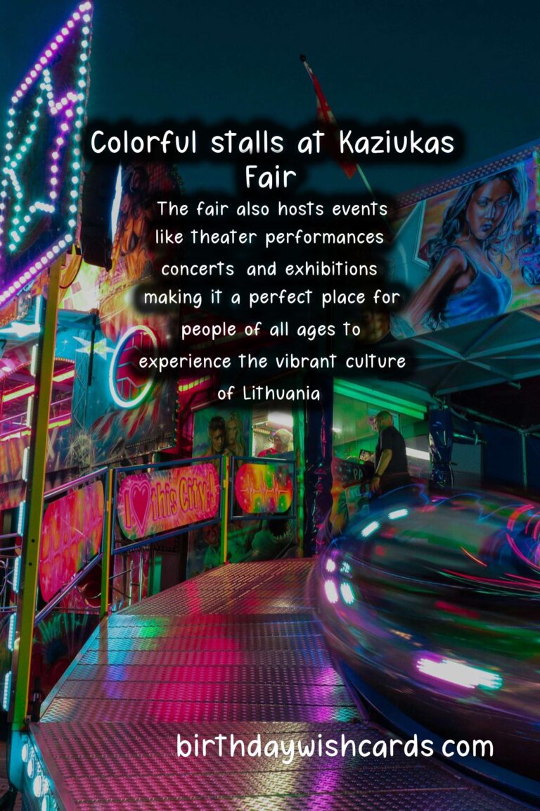 Kaziukas Fair - A Colorful Celebration of Culture, Crafts, and Cuisine