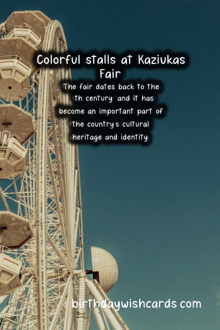 Kaziukas Fair - A Colorful Celebration of Culture, Crafts, and Cuisine