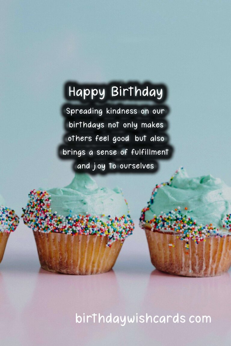 Kindness Challenge: Inspiring Others on Your Birthday