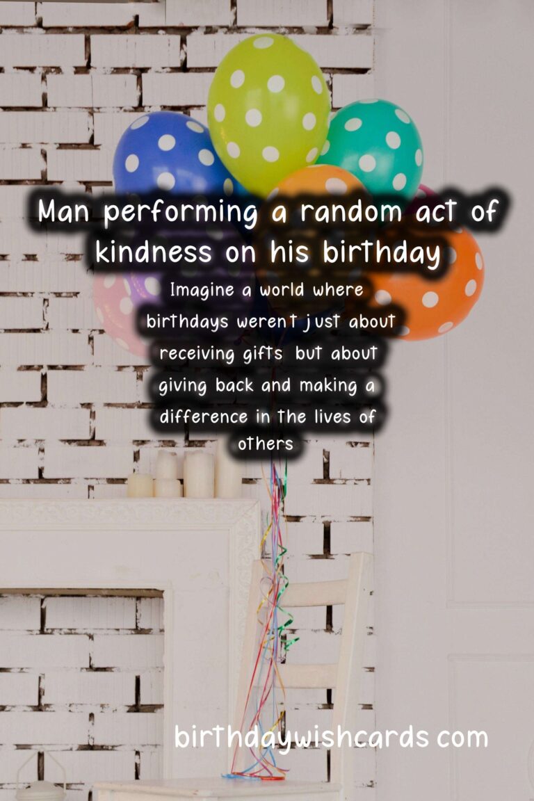 Kindness Ripple: Making a Difference on Your Birthday