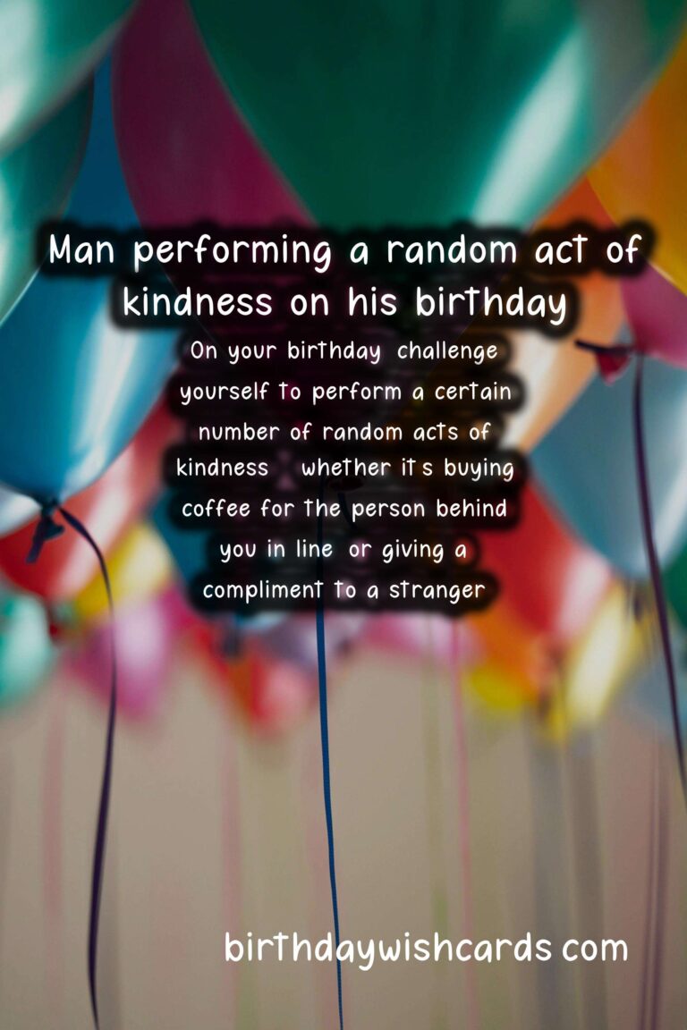 Kindness Ripple: Making a Difference on Your Birthday