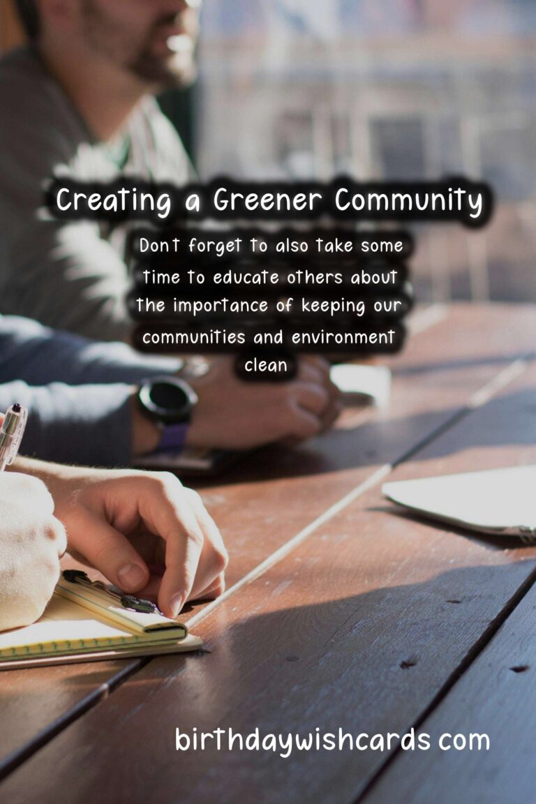 National Clean Up Day: How to Create a Greener Community