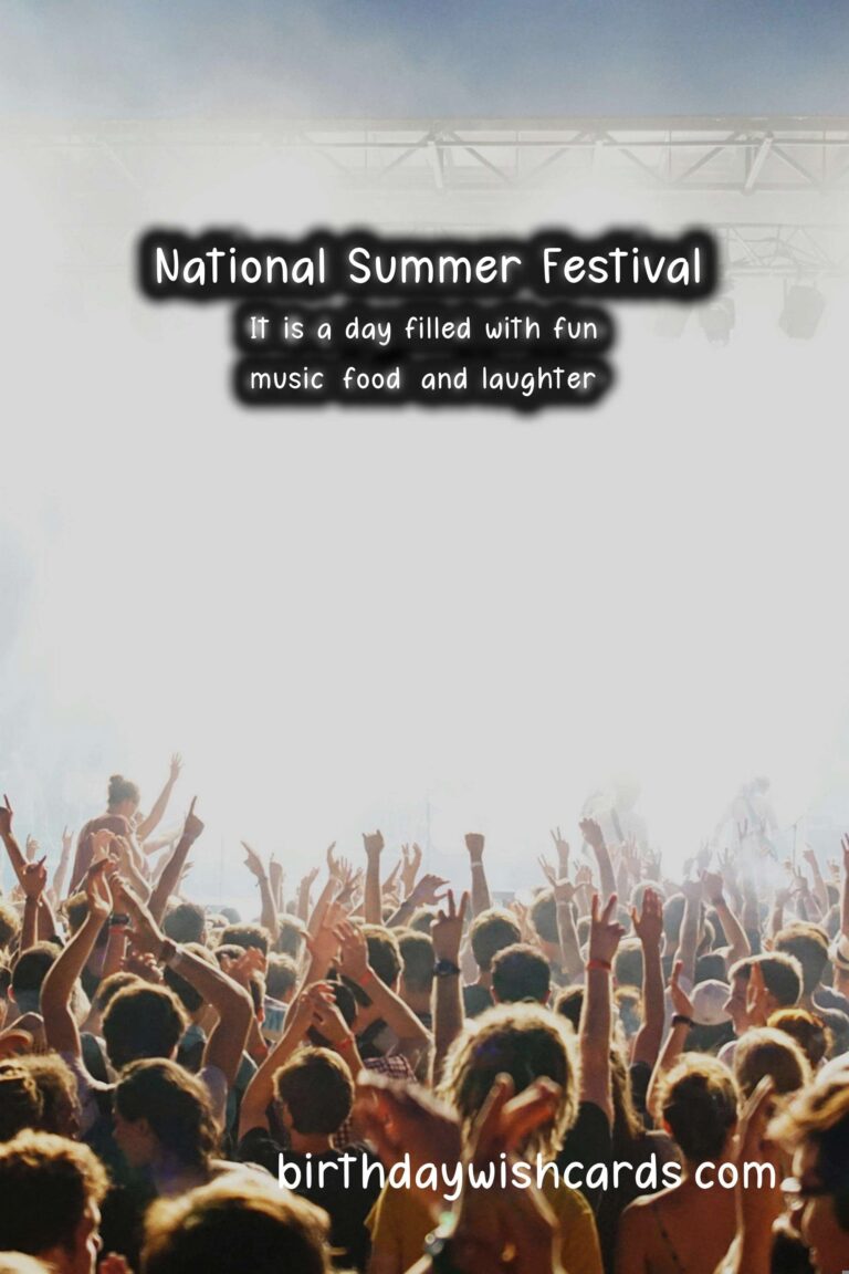 National Summer Festival - February 01