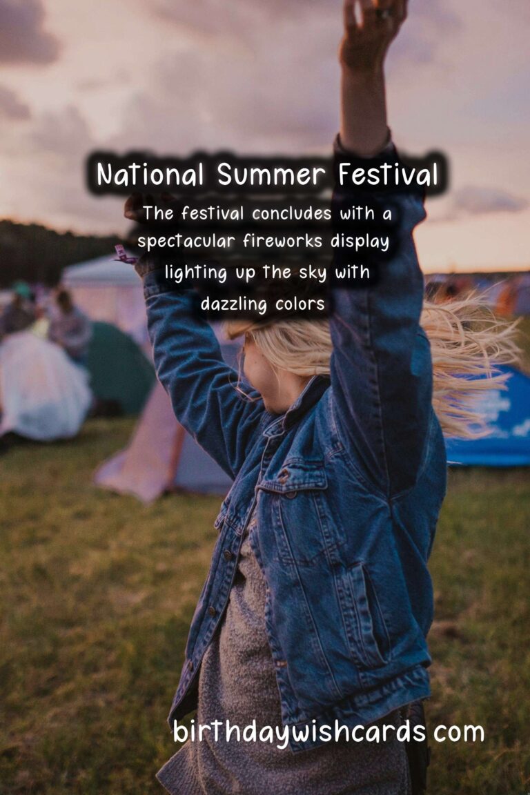 National Summer Festival - February 01