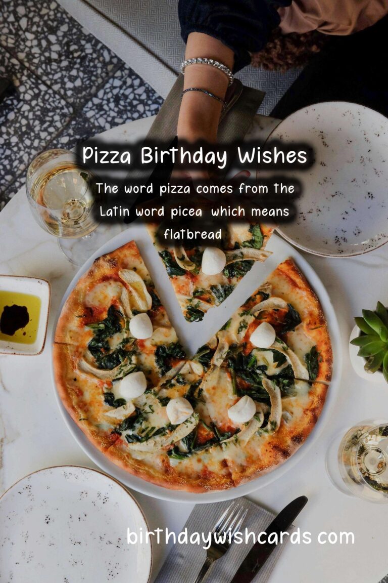 Pizza Birthday Wishes: Comforting Celebrations and Tasty Treats