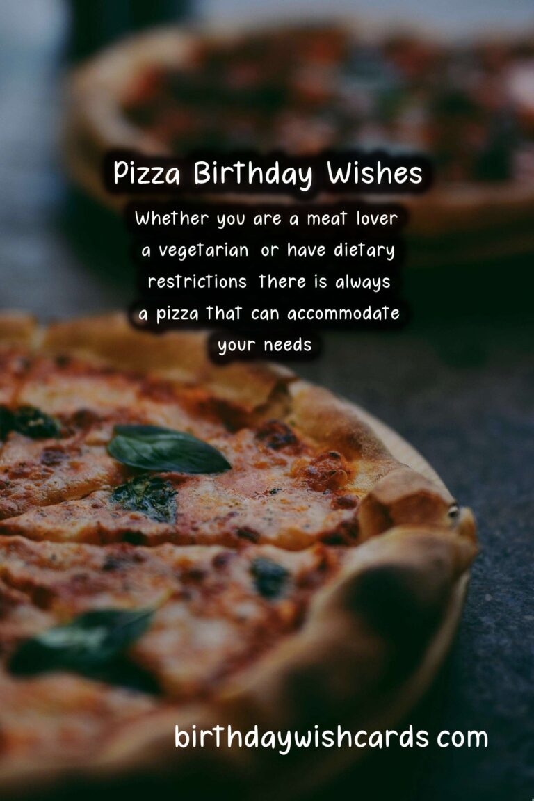 Pizza Birthday Wishes: Comforting Celebrations and Tasty Treats