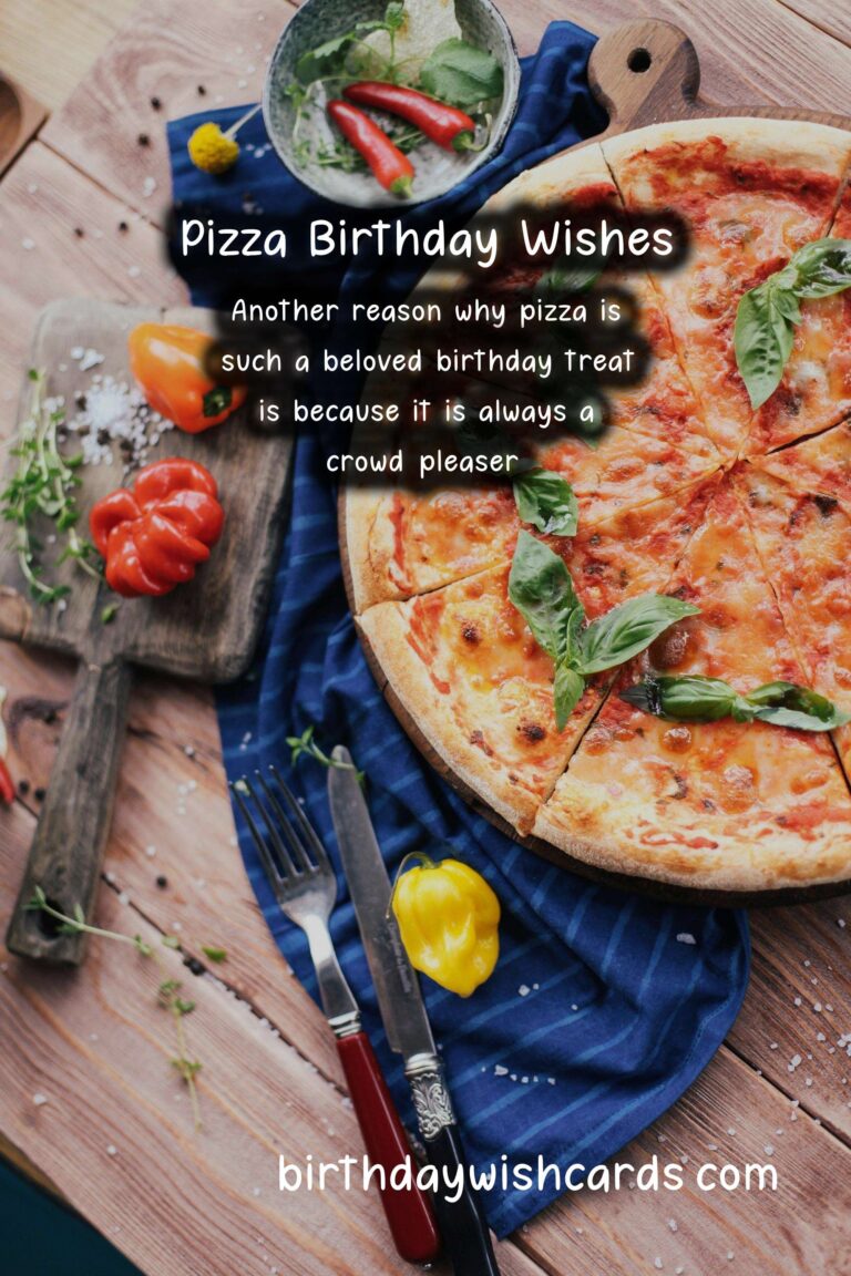 Pizza Birthday Wishes: Comforting Celebrations and Tasty Treats