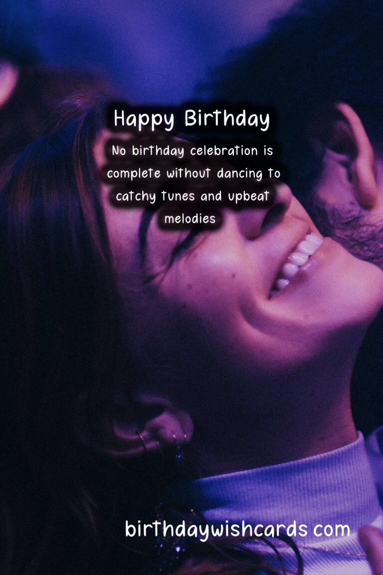 Pop Birthday Wishes: Dancing to Catchy Tunes and Upbeat Melodies