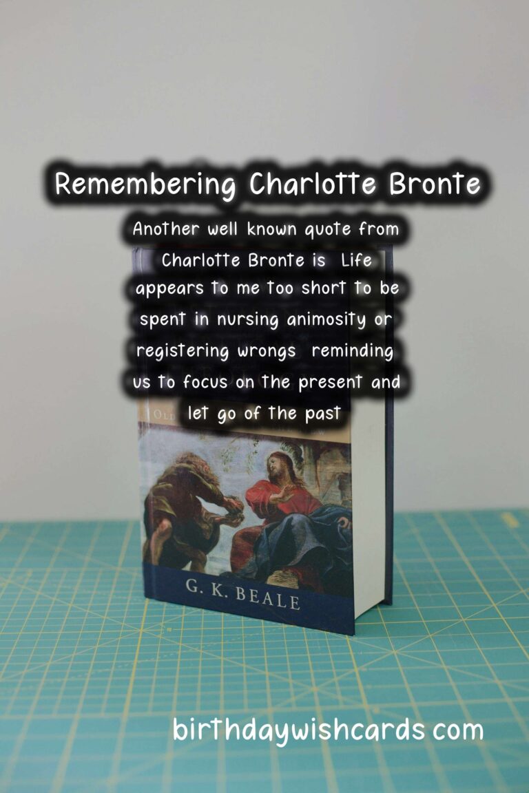 Remembering Charlotte Bronte: Celebrating Her Birthday with Quotes and Love from the Bronte Sisters
