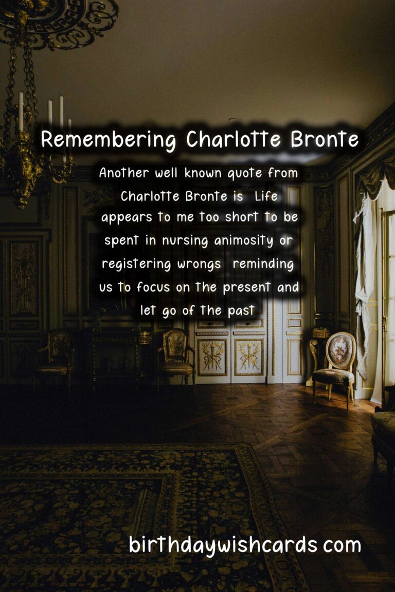 Remembering Charlotte Bronte: Celebrating Her Birthday with Quotes and Love from the Bronte Sisters