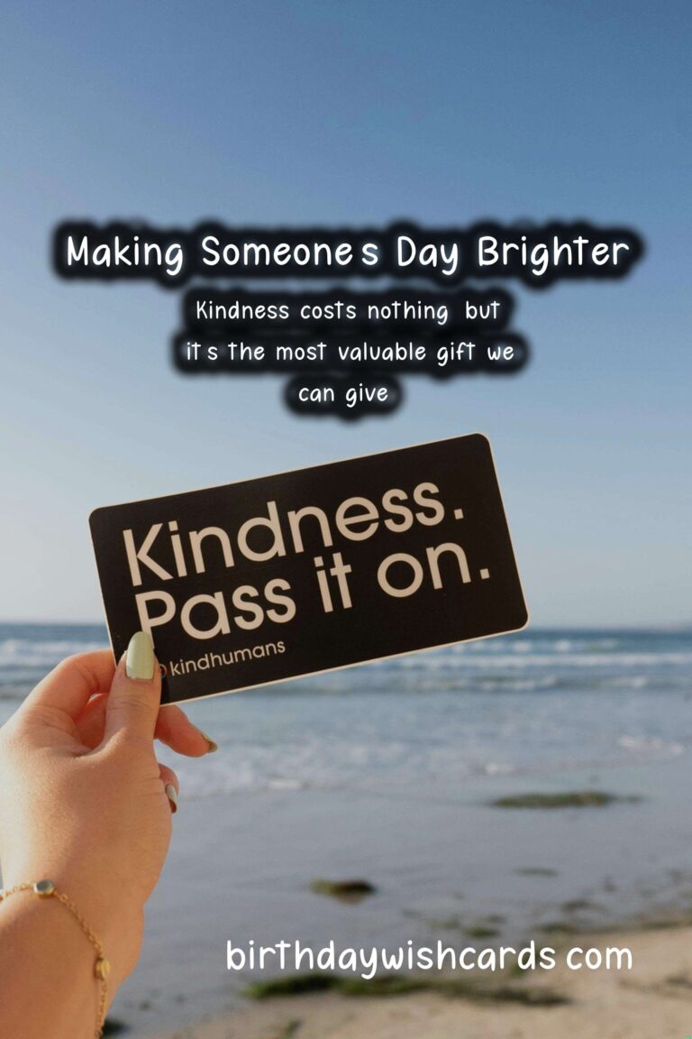 Spread Smiles on Your Birthday with These Kind Gestures