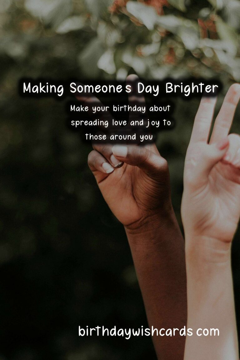 Spread Smiles on Your Birthday with These Kind Gestures