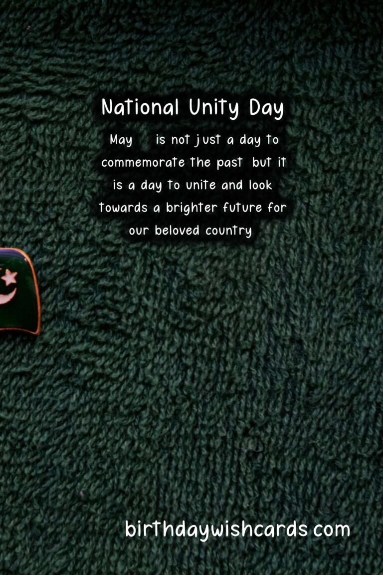 The Historical Significance of National Unity Day – May 12