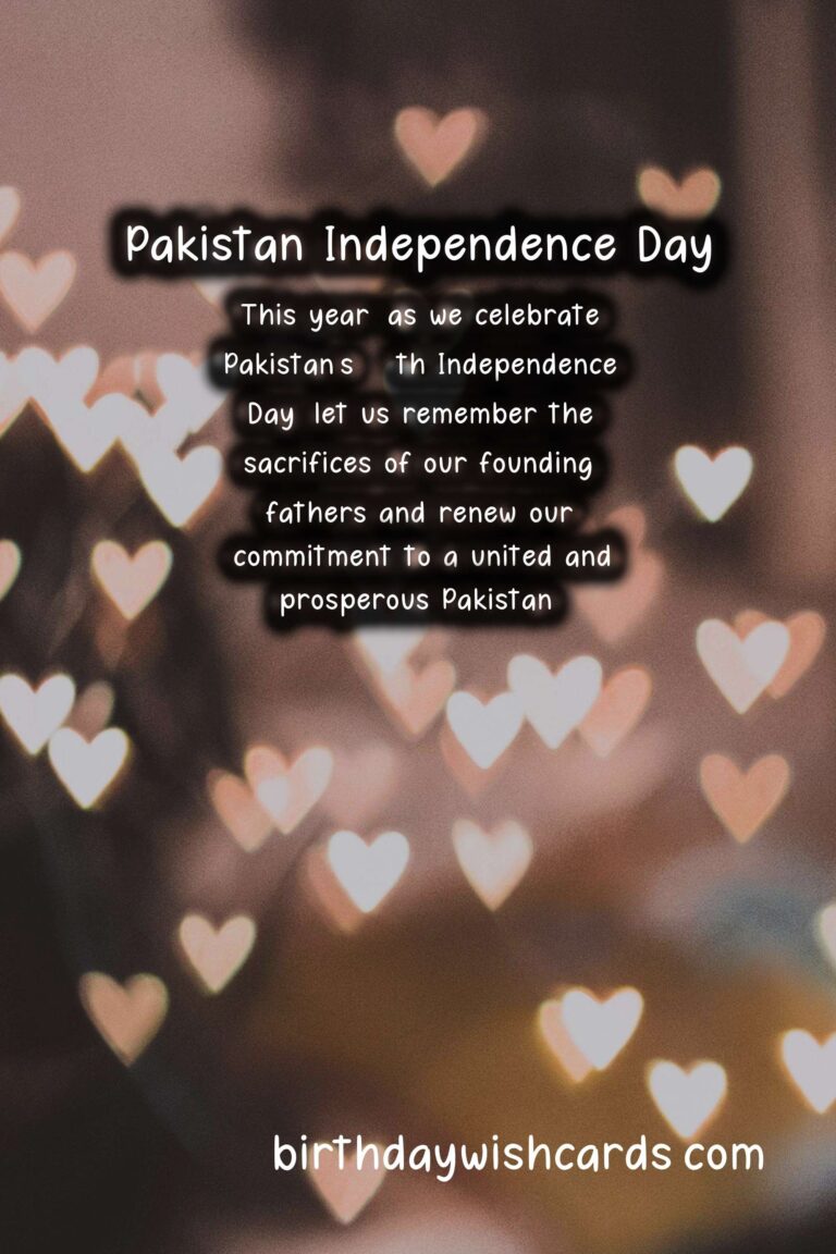 14 August – Independence Day: Celebrating Freedom and Unity