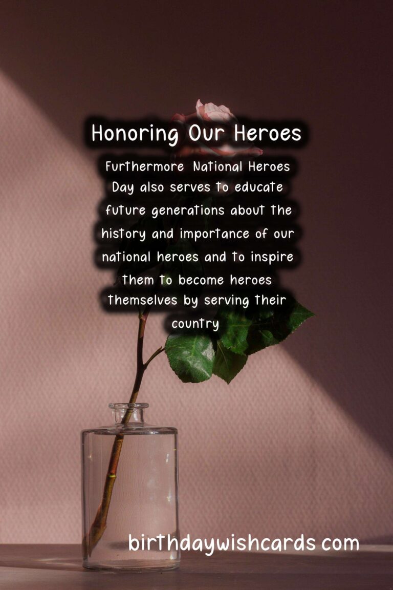 23 May - National Heroes Day: Honoring the Courageous Heroes of Our Nation