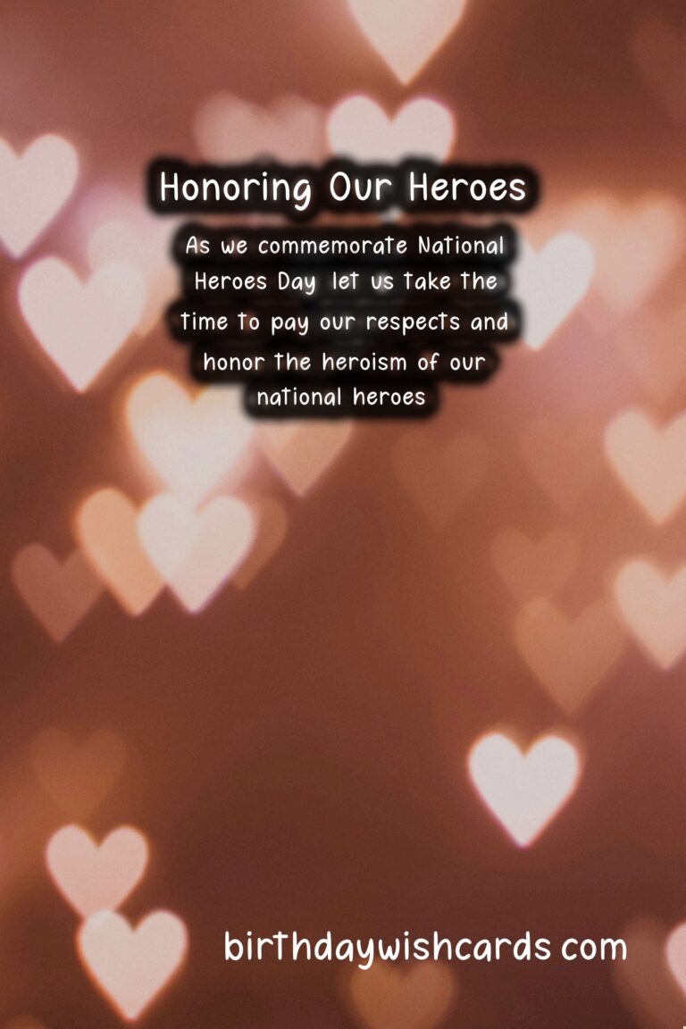 23 May - National Heroes Day: Honoring the Courageous Heroes of Our Nation