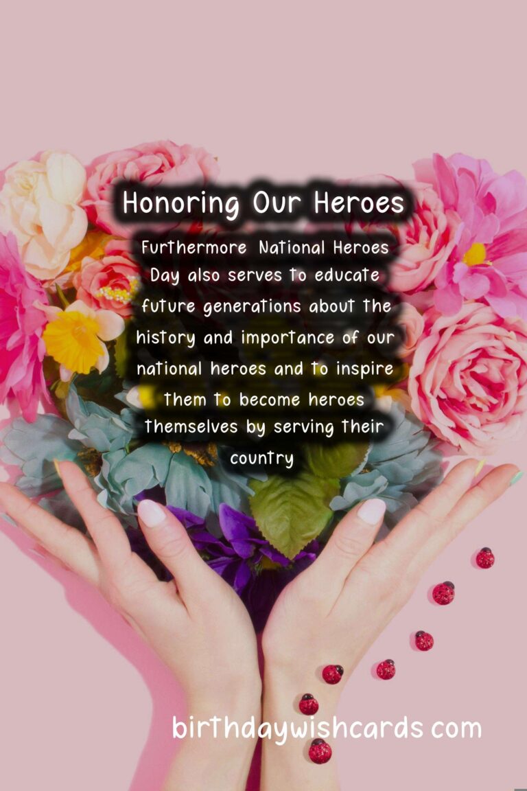 23 May - National Heroes Day: Honoring the Courageous Heroes of Our Nation