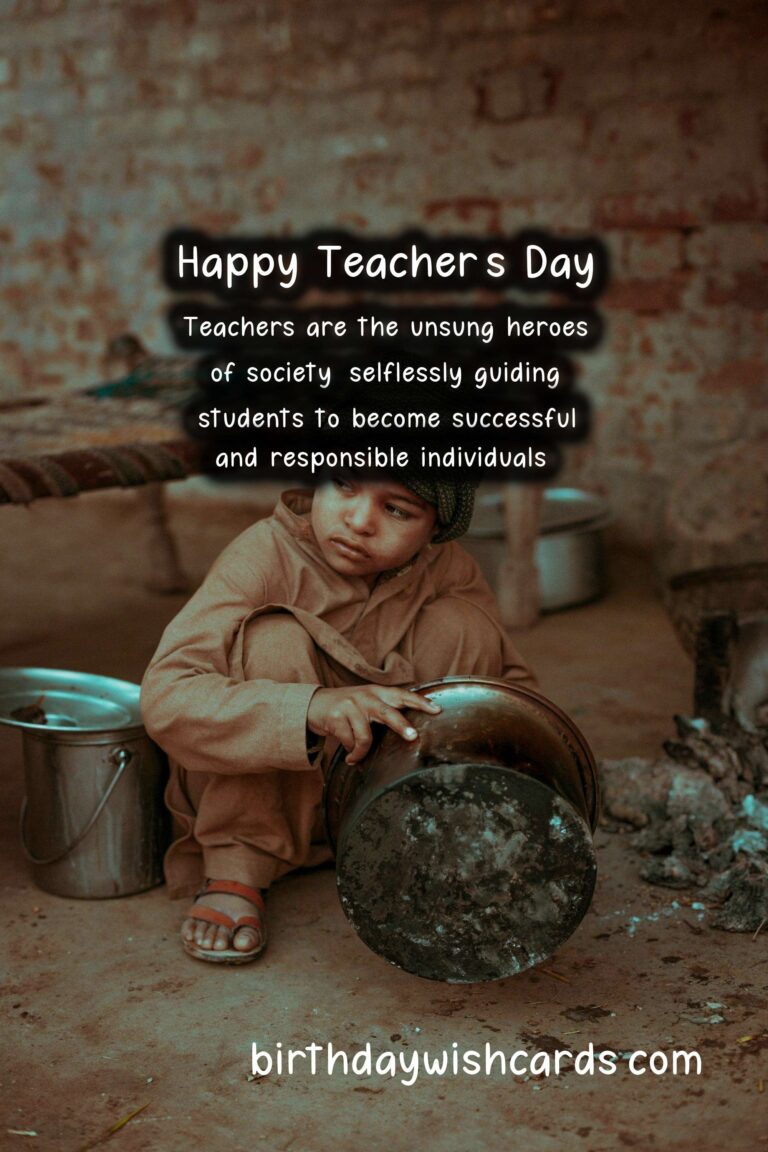 5 October - World Teacher's Day (celebrated in Pakistan)