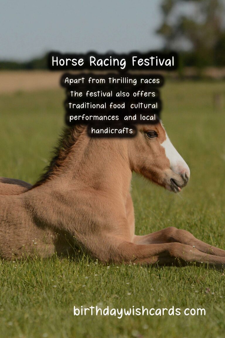 All You Need to Know About the Annual Horse Racing Festival in April