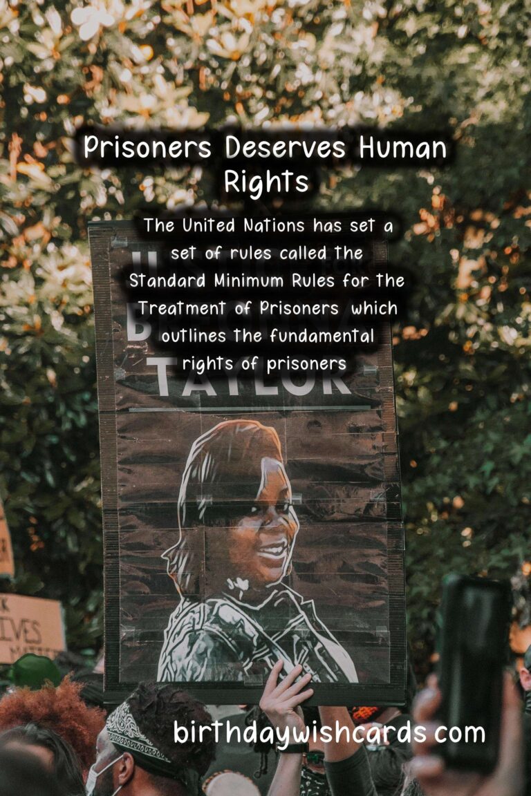 April 10 (2021): Prisoner's Day - A Day to Remember the Struggles and Rights of Prisoners