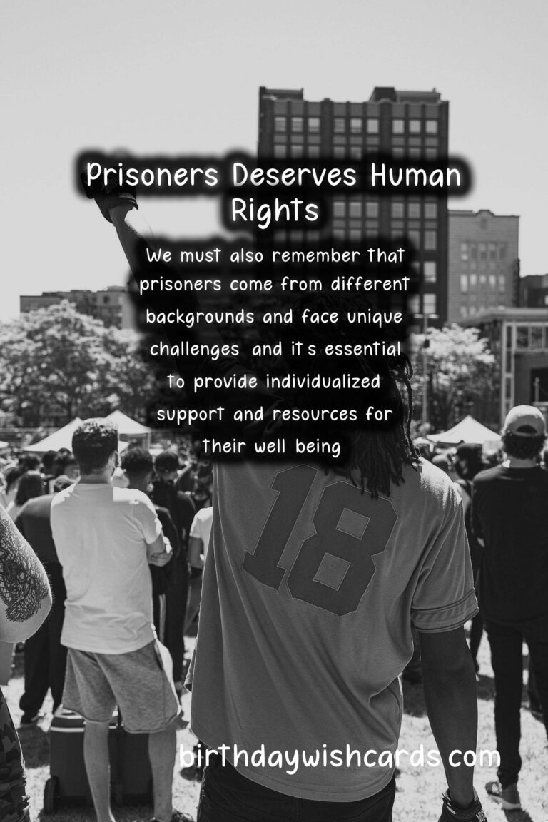 April 10 (2021): Prisoner's Day - A Day to Remember the Struggles and Rights of Prisoners