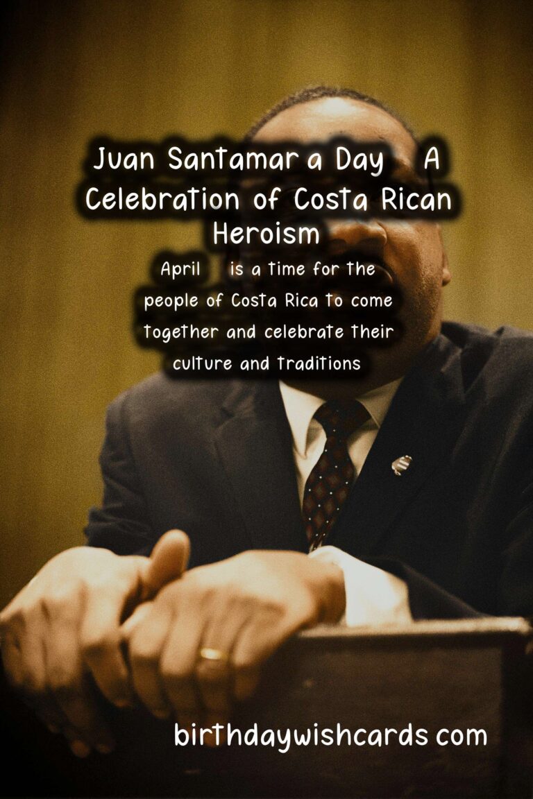 April 11: Juan Santamaría Day – A Celebration of Costa Rican Heroism