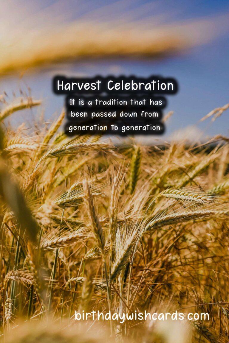 April 19 - End of Agricultural Season