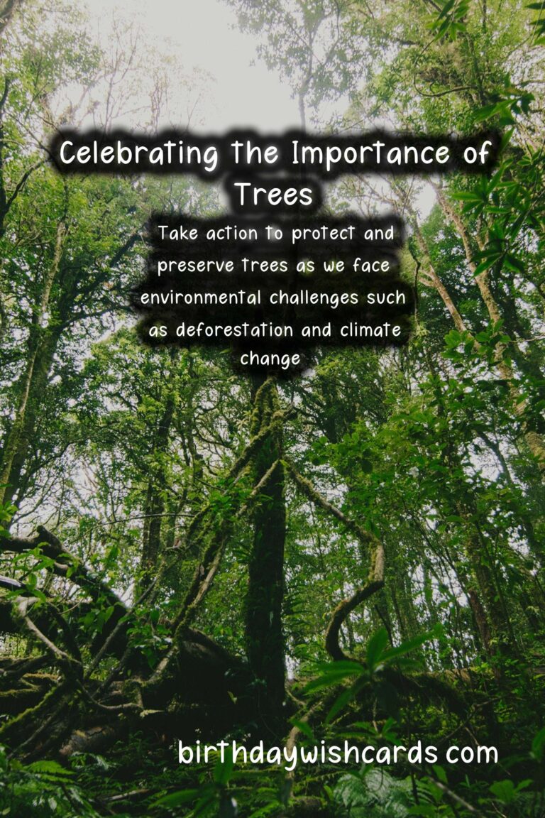 April 5 (2021): Arbor Day - Celebrating the Importance of Trees