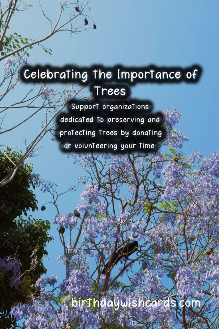 April 5 (2021): Arbor Day - Celebrating the Importance of Trees