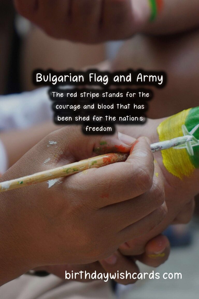 April 8 – Day of the Bulgarian Army and the Bulgarian National Flag