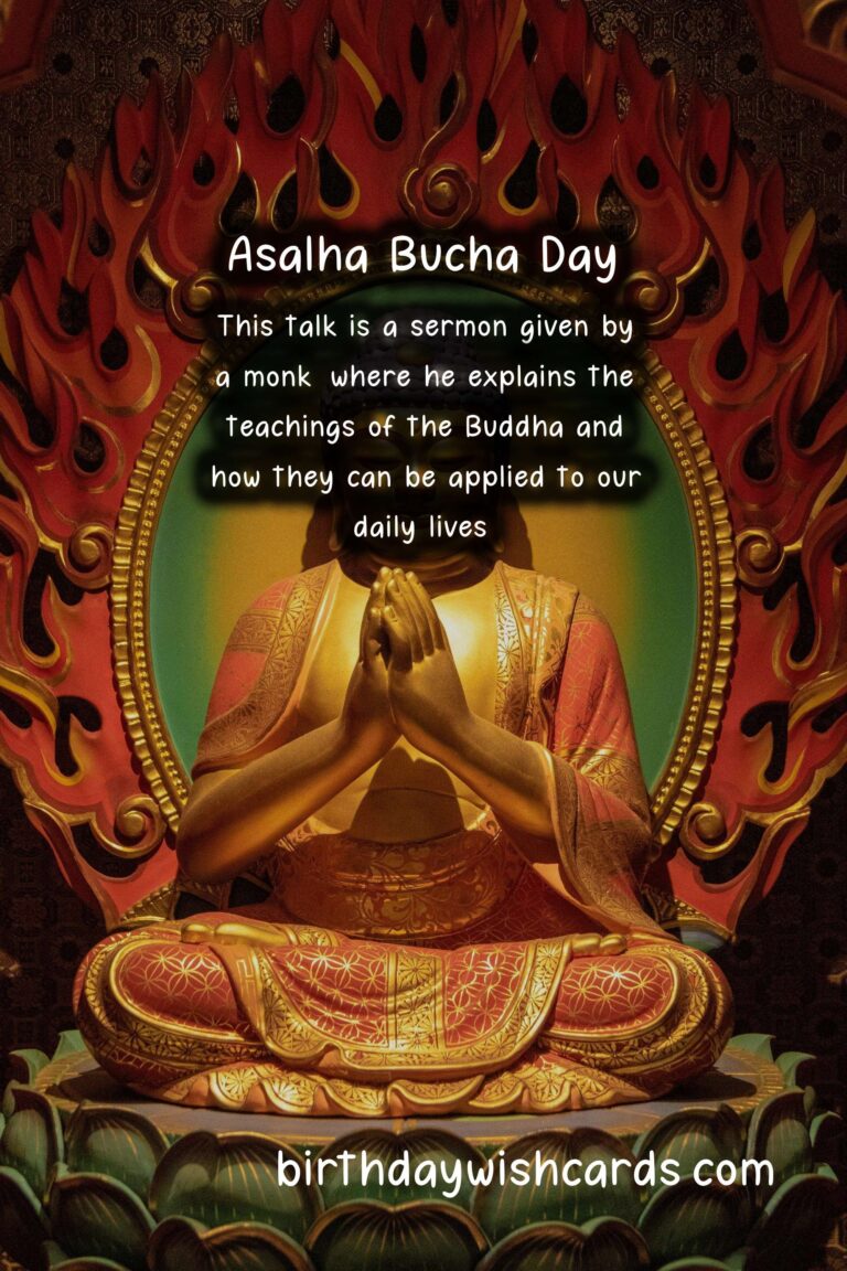 Asalha Bucha Day: A Celebration of Buddha's First Sermon