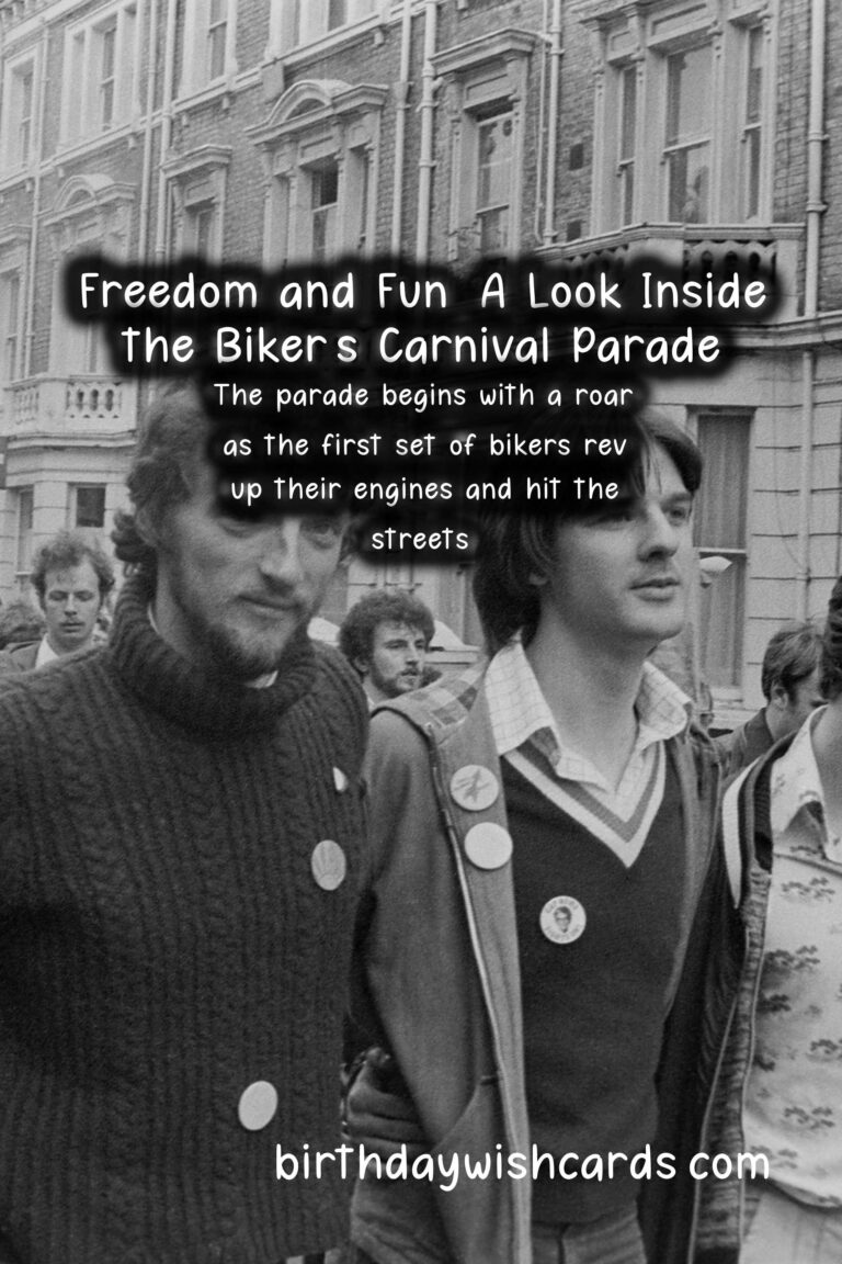 Biker’s Carnival Parade: A Celebration of Freedom and Fun