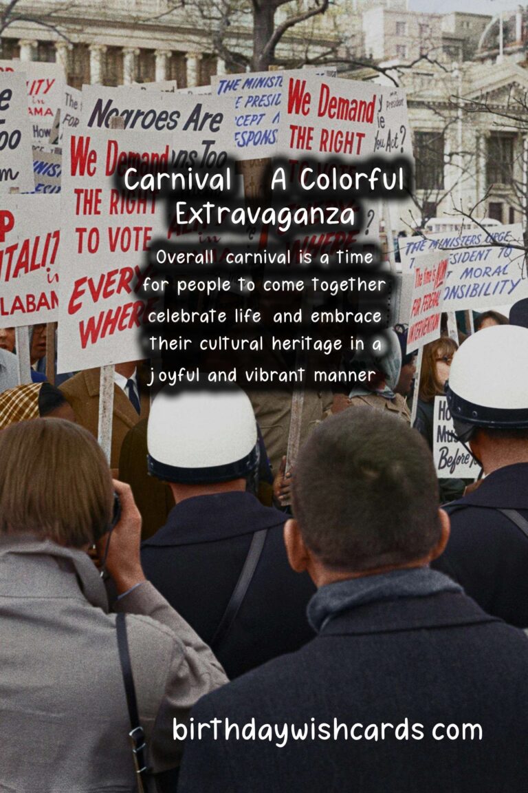 Carnival - An Extravagant and Colorful Celebration in February or March